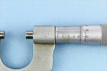 An old  analog caliper