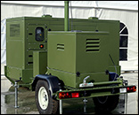 CARC Coated Military Generator