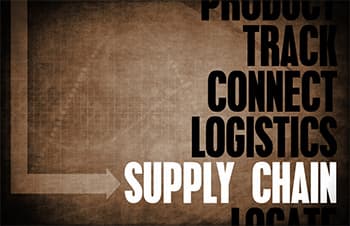 Supply Chain Image Concept