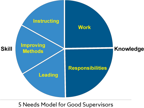 5 Needs Model for Good Supervisors