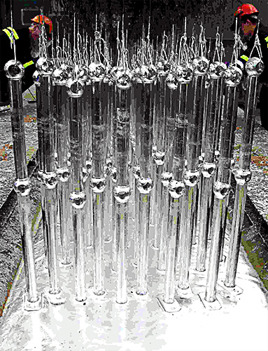 Steel Emerging from Hot-Dip Galvanization