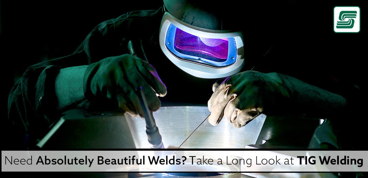TIG Welding results in beautiful welds