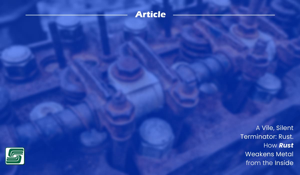 How Rust Weakens Metal from the Inside.
