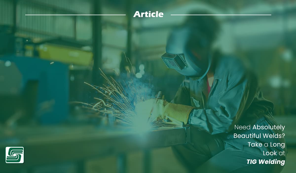 TIG Welding gives you beautiful welds!