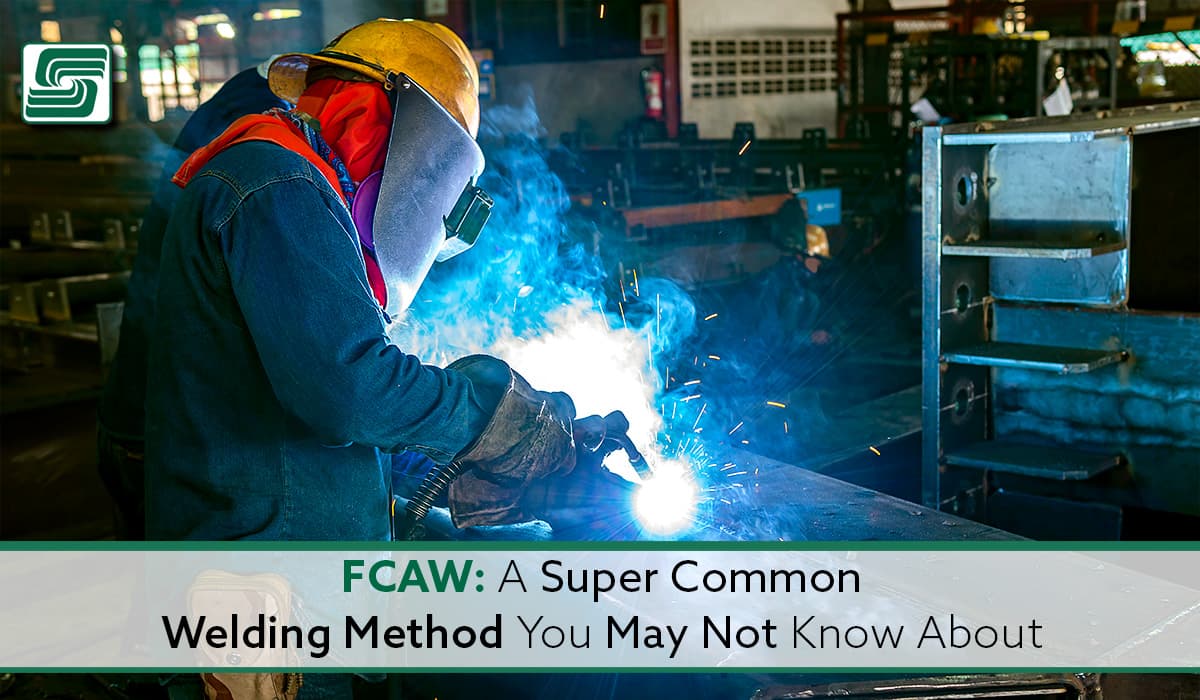 FCAW is a very common welding method