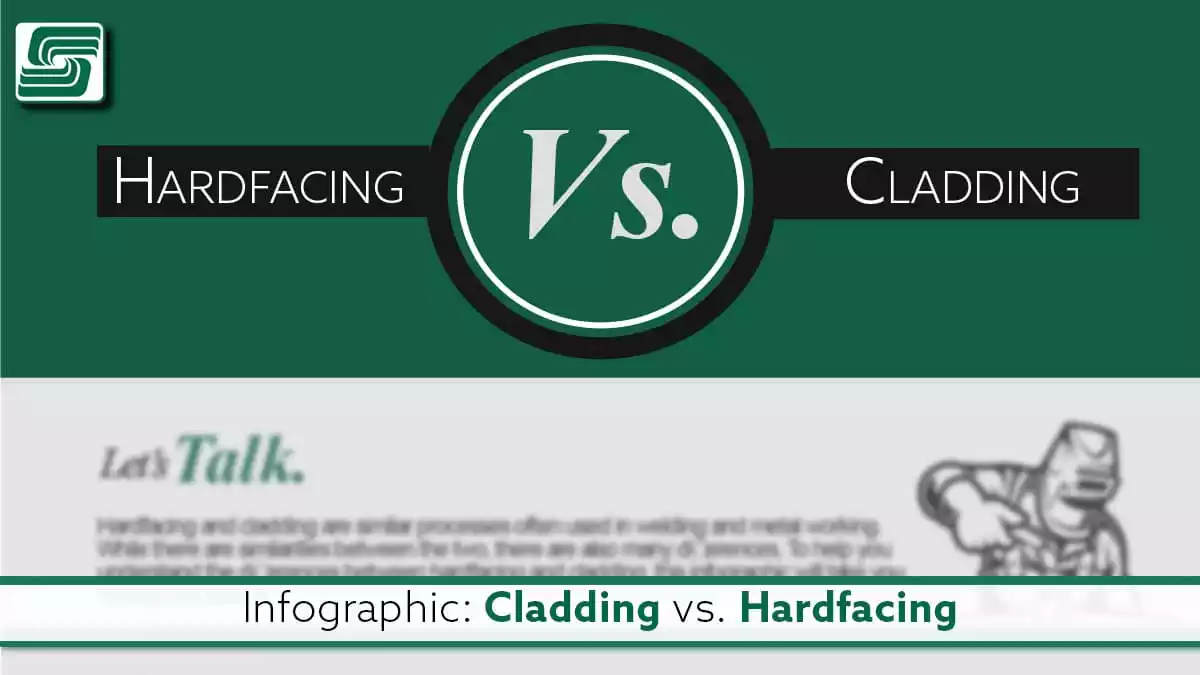 hardfacing versus cladding