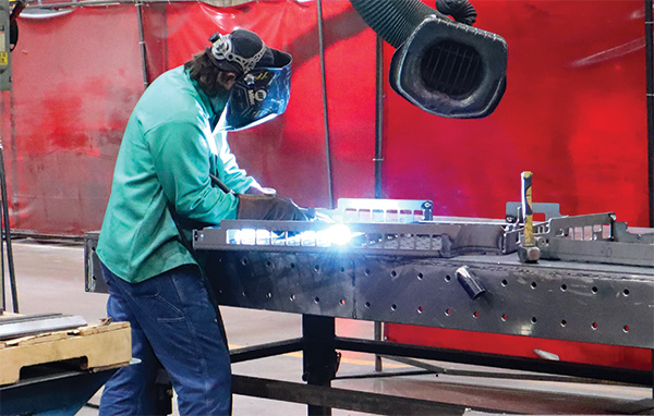 Schuette Metals Manual Welding