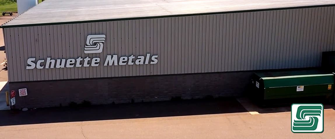 Looking at Schuette Metals from Above Looking at Schuette Metals from Above